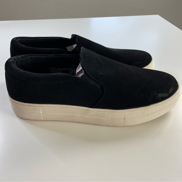 BRASH Women’s Slip in Tennis Shoe Sneaker with Faux Suede Size 8 - Picture 3 of 10